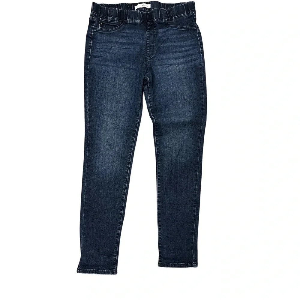KanCan Gemma‎ Womens 13 Elastic Waist Pull Jean Jegging High Waisted KC8564D EUC